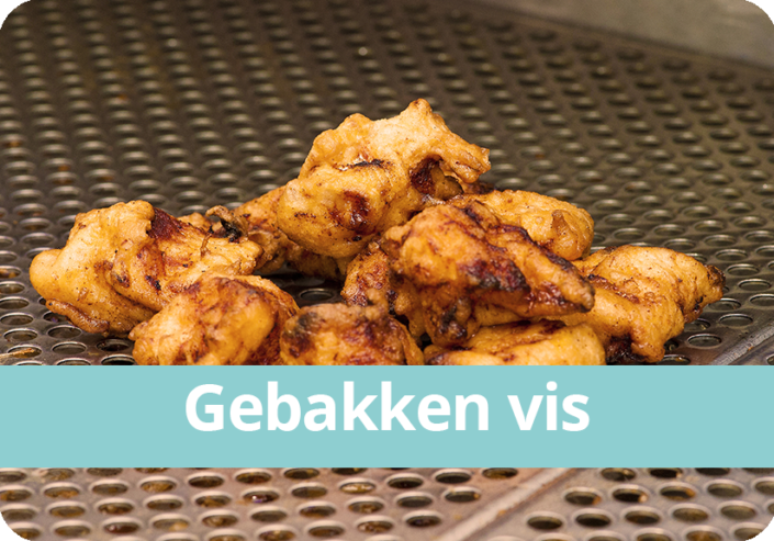 Vers gebakken vis bij Van Oosten in Delft