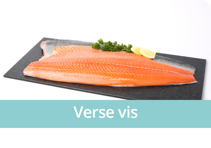 Verse vis in de toonbank bij Van Oosten in Delft