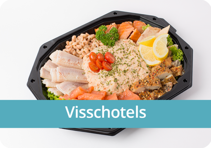 Ambachtelijk opgemaakte visschotels
